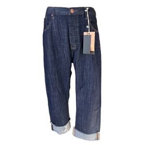 One Teaspoon men’s dark wash jeans - Organic cotton raw bandit size 34